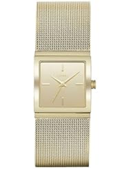 DKNY Mirror Dial Steel Mesh - Gold-Tone Womens watch #NY2113