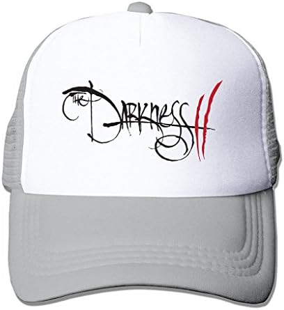 BYPGLT Darkness II Logo Adjustable Printing Mesh Cap Snapback Unisex Custom Hats Gray