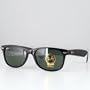 Ray Ban 2132 901 GRAY GREEN / BLACK Designer Unisex Sunglasses