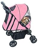 Happy Trails Dog Stroller Plus by Pet Gear - Pink