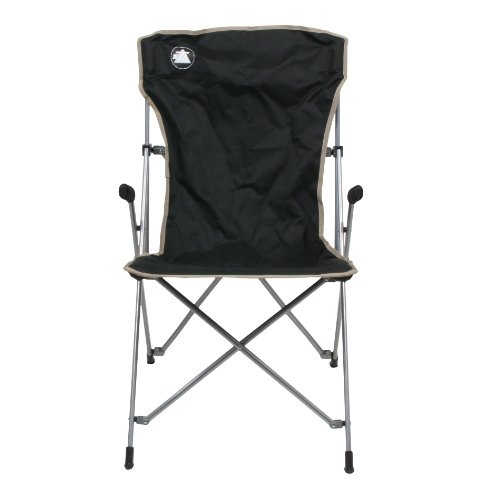 10T slimBOY Fauteuil de camping Noir 62 x 72 x 104 cm