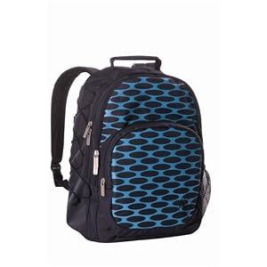 Lassig Backpack Diaper Bag - Mesh Navy