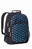Lassig Backpack Eco-Friendly Diaper Bag, Mesh Navy
