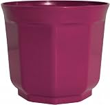 Rush Creek Designs PIM2010026325 10-Inch Purple Hawthorne Injection Molded Planter
