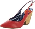 ROCKET DOG U-Too Womens Leather Shoes Heels Pumps Sling Back Red