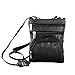 Goson Leather Hand Crafted Leather Small Crossbody Purse Handbag for Women