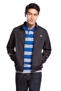 Lightly Padded Jersey Lined Nylon Jacket