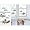 www.kunstofffenster.com - Homesticker PLANES Flugzeuge Fenstersticker