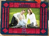 Los Angeles Angels of Aneheim Art-Glass Horizontal Picture Frame