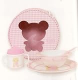 Dinnerware Set, Baby Tuc Tuc Collection-pink