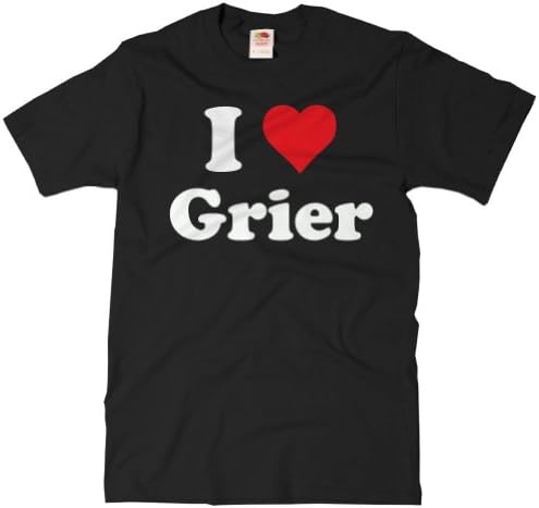 ShirtScope I Love Grier T shirt I Heart Grier Tee