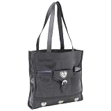 Genuine Lambskin Leather Shopping Bag