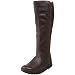FitFlop Women's FF Superboot Tall Toning Boot,Chocolate,11 M US