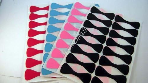 2 1/2" Bow Tie Stickers Multiple Colors 60 ct Heavy Card Stock Paper