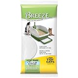 Tidy Cats Breeze Litter Pad Refill, 4-Count Cat Pads (Pack of 10)