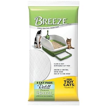 Set A Shopping Price Drop Alert For Tidy Cats Breeze Litter Pad Refill, 4-Count Cat Pads (Pack of 10)
