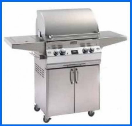 A430S-2L1x-62 Aurora A430s Cabinet Freestanding Gas Grill Infrared Burners (Left Side) Infrared Ba