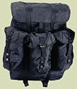 New G.I. Type Black ALICE Pack (Medium)