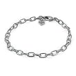CHARM IT! Silver Single Link Chain Bracelet