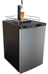 Keggermeister KM2800SS Kegerator Full-Size Single-Tap Beer Refrigerator and Dispenser, Stainless Steel