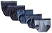 Hanes Men's 5 Pack Mid-rise Brief, Blue Assorted, Medium