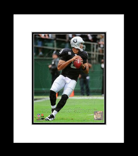 Oakland Raiders Jason Campbell 2011 Action Framed Picture 8x10
