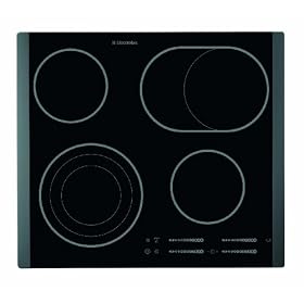 Electrolux - EHS 60210 P - Table de Cuisson Vitroc�ramique - 59 cm - Noir