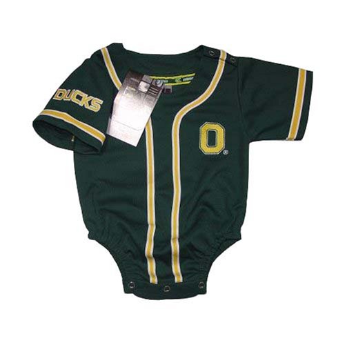 Buy Oregon Ducks - University of- NCAA Baseball Infant baby Onesie Jersey 18-24 months by Colosseum