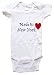 MADE IN NEW YORK - NEW YORK BABY - State-series - White, Blue or Pink Onesie / Baby T-shirt