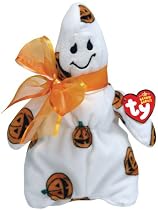 TY Beanie Babies Ghoulish ghost w/ pumpkin pattern