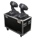 Odyssey FZMH250SX2W Flight Zone Small Dual 250 Style Moving Head Ata Case With Wheels