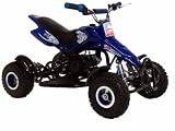 Review Rebo  / Rebo FunBike 49cc Quadard Mini Quad Blue