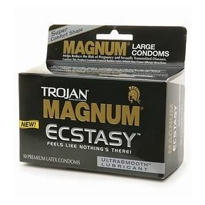 Best Price Trojan Magnum Ecstasy Condoms 10ct (4pk)