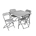 Office Star 5-Piece Folding Table and Chair Set