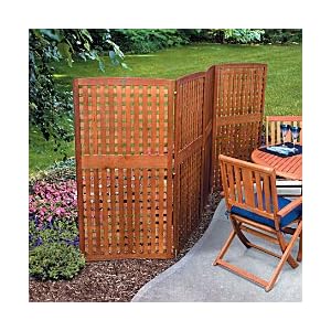 Single Panel Privacy Screen - 23"x42" - NATURAL - Improvements