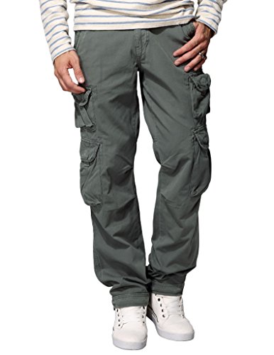 Match Men's Ranger Work Wear Utility Tough Cargo Pants #6325(US 36 (Tag size 3XL/38),Light gray)