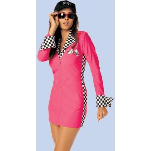 Sexy Adult Halloween Costume Hot Mama Racer