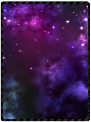 Funny Galaxy Nebula Blanket - New Top Space Nebula Universe Retro Galaxy Tribal Patterned Fleece Throw Blankets 58 inches x 80 inches (Large)