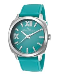 Lucien Piccard Womens LP-20032-08-GN St. Tropez Analog Display Japanese Quartz Green Watch
