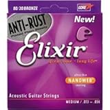 ElixiriGNT[j AR[XeBbNM^[i.013-.056jA`XgAnti-Rust NANOWEB Medium 18102
