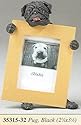 Pug (Black)-2.5"x3.5" Picture Frame