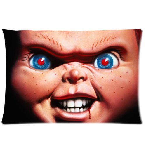 Horror Movie Curse of Chucky Printed Custom Pillow Case Personalized 20 by 30 Inch ID-145