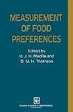 Measurement of food preferences