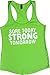 Orange Arrow Women's Sore Today Strong Tomorrow Racerback Tank