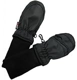 SnowStoppers Kid's Waterproof Stay On Winter Nylon Mittens Extra Small - No Thumbs