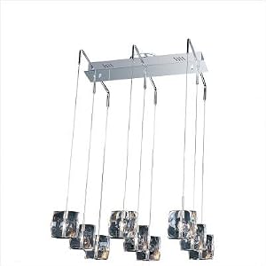 ET2 Neo E30509-20 Mini Linear (4H x 18W) Crystal Low Volt Multi Pool Table 9-LT 180w...
