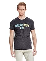 Broadway NYC Camiseta Washington (Gris Oscuro)