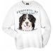 Bernese Mountain Dog Property Of Adult Sweatshirt
