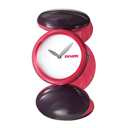 Nixon The Spree Women's Pink and Purple Polycarbonate Expansion Bracelet Quartz Watch A097-932