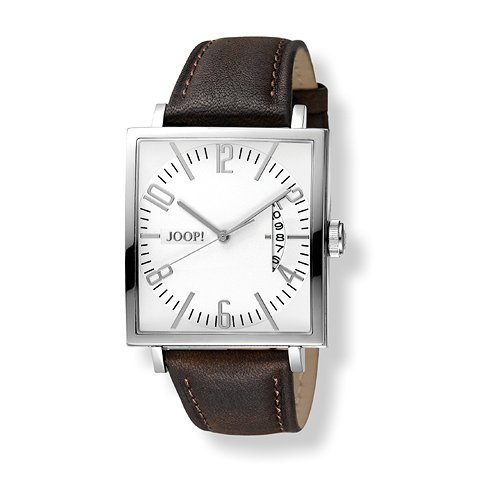 JOOP! Herrenuhr PURIST WHITE/BROWN Quarz  Analog TM452-1